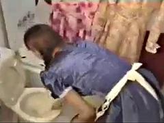 アナル, ブロンド, ボンデージ, 捕まる, 女装男装, フェティッシュ, 妻