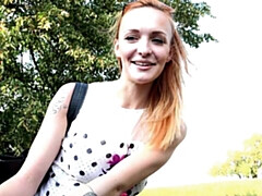 18 jahre, Grosser arsch, Grosser schwanz, Grosse titten, Blasen, Hundestellung, Rotschopf, Dürr