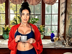 Bad, Fingern, Klaffend, Lingerie, Milf, Solo, Strümpfe, Nass