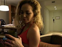 Blond, Pijpbeurt, Voeten, Fetisj, Handbeurt, Hardcore, Gezichtspunt, Roodharige vrouw