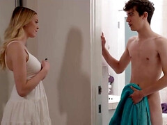 Amerikaans, Lieveling, Grote lul, Blond, Gevangen, Dichtbij, Likken, Rijden