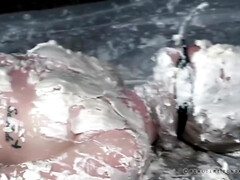 Bondage discipline sadomasochisme, Grote mammen, Gebondenheid, Bruinharig, Rondborstig, Schattig, Kut duiken, Tatoeage