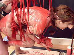 Anal, Beso negro, Sadomasoquismo, Amarrada, Extremo, Humillación, Pelirrojo, Anilingus