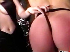 Bondage discipline sadomasochisme, Grote mammen, Blond, Gebondenheid, Bruinharig, Dominatie, Leer, Lesbisch