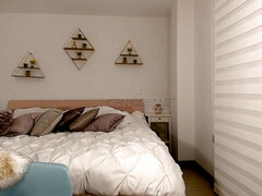 Grote mammen, Bruinharig, Rondborstig, Natuurlijke tieten, Tieten likken, Webcamera