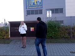 Foursome in driving car with super horny blonde Milf Wendy moon - reality outdoor hardcore with cumshot