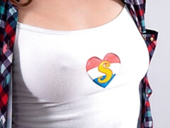 Amateur, Gros cul, Brunette brune, Doigter, Maigrichonne, Solo, Dénudage, Adolescente