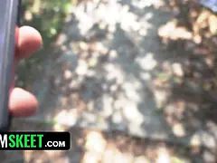 18 años, Mamada, Corrida, Garganta profunda, Interracial, Desnudo, Gritar, Adolescente