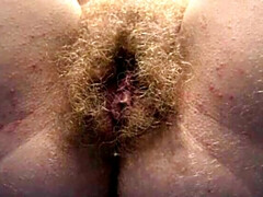 Blond, Dichtbij, Harig, Huisgemaakt, Kut duiken, Russisch, Alleen, Nat