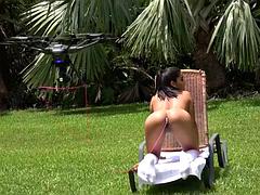 Asiático, Chica, Negro, Mamada, Ébano, Masturbación, Madres para coger, Tetas