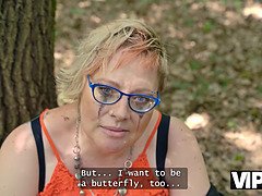 Valentina Sierra & friends indulge in public sex with big tits & saggy titties