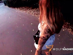 口内発射, ドイツ人, 眼鏡, 淫乱熟女, ハメ撮り, 公共, タトゥー, オッパイの