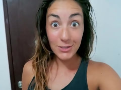 Americano, Bikini, Rubia, Tetona, Filipina, Coño, Adolescente, Mojado