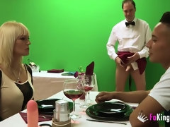 Blonde, Couple, Queue, Européenne, Le plan cul à quatre, Hd, Maigrichonne, Espagnole