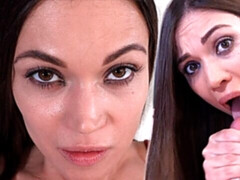 Amateur, Grosse bite, Sucer une bite, Lingerie, Pov, Maigrichonne, Adolescente, Nénés