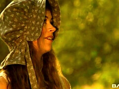 Verga grande, Tetas grandes, Mamada, Morena, Estilo perrito, Al aire libre, Flaco, Adolescente