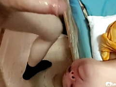 18, 素人, フェラチオ, 茶髪の, 自家製, ティーン