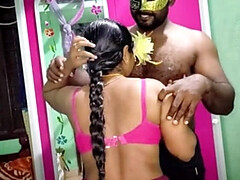 Axilas, Pareja, Novia, Hd, Indio, Leche, Pezones, Embarazada