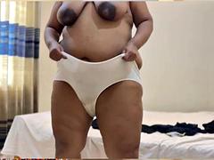 Big Ass Hot Maid Stuck Under Bed!