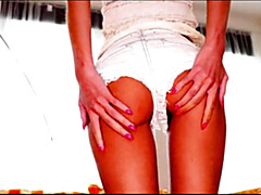 18 años, Rubia, Consolador, Pezones, Solo, Adolescente, Tetas, Juguetes