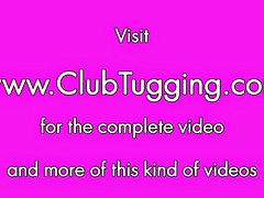 Pornstar Zoe Raes jerking off stepson dick