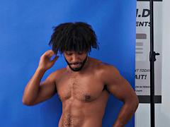 Black hunk shoves his monster deep in his boyfriends tight holes