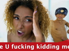 Grosse bite, Noire, Blonde, Noir ébène, Interracial, Monstre, Petite femme, Russe