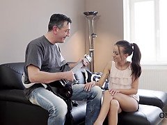 爸, チン, Hd, ヒール, なめる, 自然山雀, 現実, ティーン