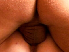 Grosser schwanz, Grosse titten, Blondine, Blasen, Frau, Orgasmus, Ablutschen, Titten