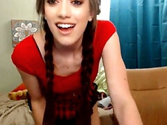 Enthousiasteling, Bruinharig, Hd, Masturbatie, Kut duiken, Roodharige vrouw, Tiener, Speelgoed