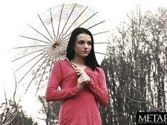 En levrette, Mamelons, Petite femme, Chatte, Sauna, Solo, Adolescente, Nénés