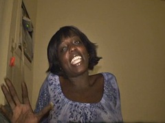 デカチン, フェラチオ, 黒人, 淫乱熟女, ハメ撮り, 娼婦, フェラする, オッパイの