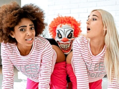 Daisy Lee and Luna Corazon are enjoying hardcore dick-riding