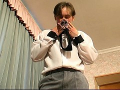 In den arsch, Blondine, Blasen, Reif, Realität, Russisch