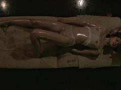 Grosse titten, Blondine, Fesselspiele, Handjob, Japanische massage, Massage, Masturbation, Titten