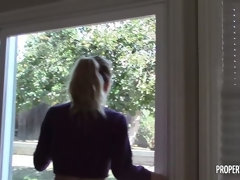 Kont, Blond, Pijpbeurt, Natuurlijke tieten, Klein, Gezichtspunt, Tatoeage, Tieten likken