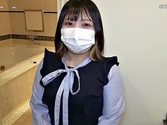 素人, 美女, デカパイ, フェラチオ, 日本人, ティーン, オッパイの, おもちゃ