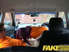 Watch these fake driving school teen learners take black students' cocks like they're nothing!