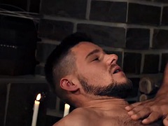 Bondage domination sadisme masochisme, Couple, Tir de sperme, Érotique, Homosexuelle, Masturbation, Muscle, Softcore
