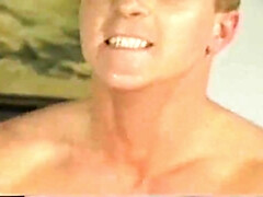 Horny vintage bitch melking cock out