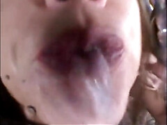 Beauté, Grosse bite, Sucer une bite, Éjaculation interne, Queue, Hard, Hd, Rasée