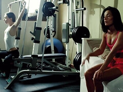 18, お尻, 指いじり, レズビアン, なめる, オマンコ, ティーン, オッパイの