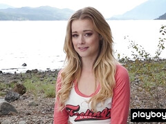 18 años, Rubia, Desnudo, Natural, Coño, Flaco, Sexo soft, Tetas