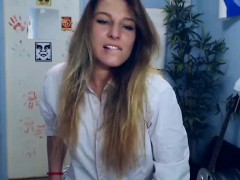 Rubia, Sexo soft, Solo, Camara web