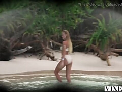 Rubia, Mamada, Garganta profunda, Estilo perrito, Lamidas, Al aire libre, Coño, Montar