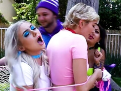 Asiatisch, Blasen, Flotter vierer, Lecken, Muschi, Jungendliche (18+)