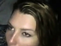 Enthousiasteling, Pijpbeurt, Bruinharig, Sperma shot, Gezichtspunt