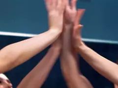 Gros cul, Noir ébène, Fétiche des pieds, Hd, Interracial, Embrassement, Lesbienne, Léchez