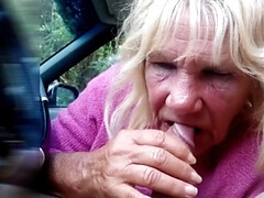 Grosser schwanz, Europäisch, Oma, Milf, Strumpfhose, Ablutschen