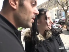 Adorable, Hd, Massage, De plein air, Pigtail, Élève, Maigrichonne, Se déshabiller